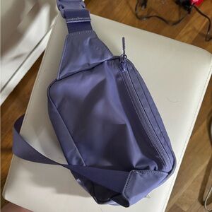 One liter lavender Lululemon belt bag lightly used